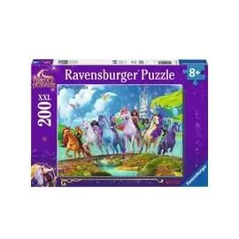 Ravensburger Kinderpuzzle Unicorn Academy - Die Magie der Unicorn Academy - 200 Teile
