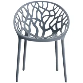 TPFLiving Holle Besucherstuhl 59 x 60 x 80 cm anthrazit 4 St.