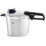 Fissler Schnellkochtopf Vitavit Premium, Silber, Metall, 6,0 L, einstellbare Kochstufen, Kochen, Töpfe, Schnellkochtöpfe