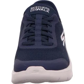 SKECHERS Go Walk Flex Navy And Grey Textile / Synthetic 42
