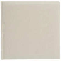 Goldbuch Leinen Fotoalbum Summertime Trend 2 25x25 60 weiße Seiten beige
