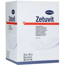 c p c medical gmbh & co. kg Saugkompresse 10 x 10 cm 25 St.
