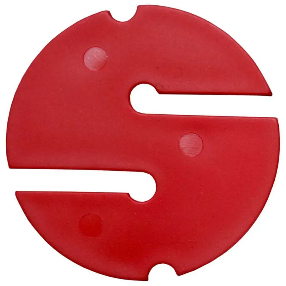 De Profundis 55 Mm Linienmarkierung 10 Einheiten - Red - One Size