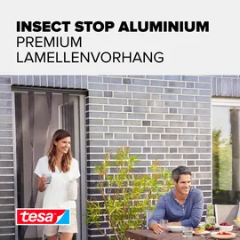 Tesa Insect Stop Aluminium Lamellenvorhang 95 x 220 cm 