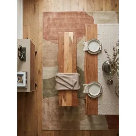 KADIMA DESIGN Sitzbank Akazie Beige 180 x 40 x 45,5 cm