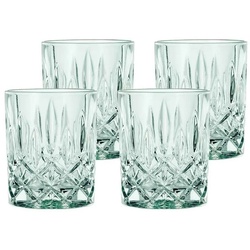 Nachtmann Whiskyglas Noblesse Fresh Whiskybecher 295 ml 4er Set, Glas grün