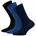 Socken Socken 3er Pack 3-Paar blau schwarz 39-42