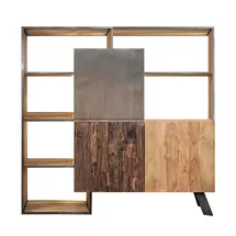 Wolf Möbel CITY Highboard 165 x 160 x 40 cm Braun
