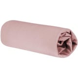 roba Spannbettlaken Lil Planet 60 x 120 – 70 x 140 - Baby Bettlaken für Kindermatratzen - Bio Baumwolle - GOTS und Oeko-Tex Standard 100 - Rosa