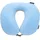 Cocoon Reisekissen U-Form Light-Blue/Grey Einheitsgröße