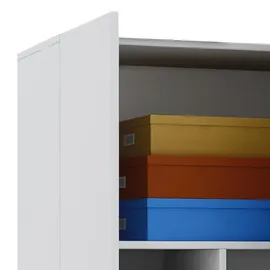 VCM Mehrzweckschrank 70 x 178 x 40 cm Weiß