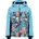 Snaps Hood Skijacke Blau 164