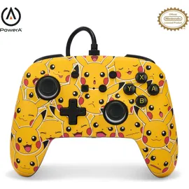 PowerA Pikachu Moods Controller Gelb Nintendo Switch