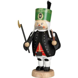 Seiffener Volkskunst Räuchermann Bergmann 21 cm mehrfarbig