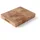 HENDI Schneidebrett Holz 1 Stück 32,5 x 26,5 x 4,5 cm Braun/Mehrfarbig