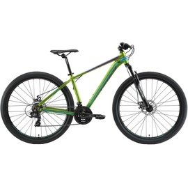 Bikestar Mountainbike 21 Gang Shimano RD-TY300 Schaltwerk, Kettenschaltung, 89054335-43 grün