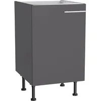 OPTIFIT Spülenschrank Ingvar420 50 x 87 x 58,4 cm Anthrazit Matt