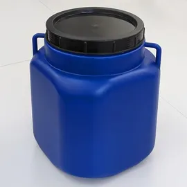 plasteo Weithalsfass 30 l blau