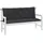 vidaXL Gartenbank-Auflagen 150 x 50 x 7 cm melange anthrazit 2 St.