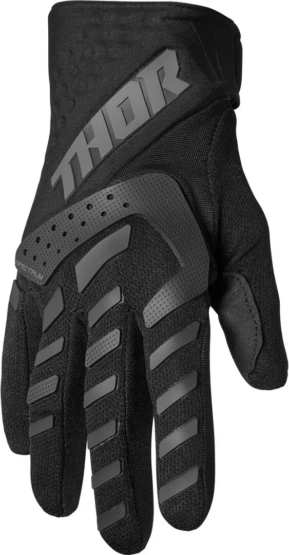 Thor Spectrum Touch Motorcross handschoenen, zwart, 4XL Voorman