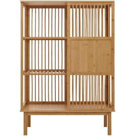 Mendler HWC-N81 Badezimmerschrank 115 x 80 x 45 cm Braun