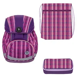 BELMIL® Schulranzen-Set Easy Pack Purple Kunstfaser lila