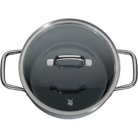 WMF Fusiontec Essential Topf-Set 3-tlg. Kochtopf + Glasdeckel
