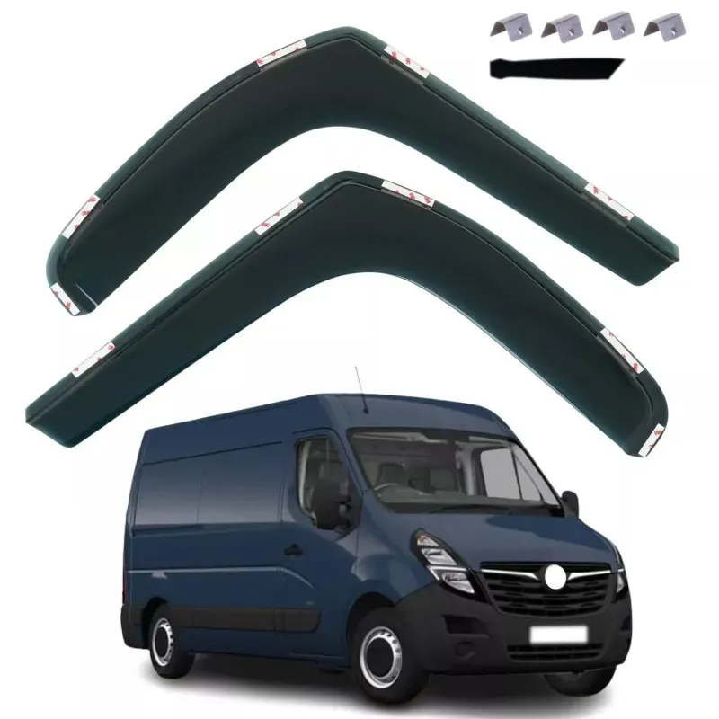 Set mit 2 Windabweisern für Renault Master / Opel Movano ab 2010