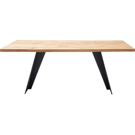 MCA Furniture Esstisch »Goa«, Massivholz Tisch, Esstisch in Wildeiche Massiv FSC-Zertifiziert, braun