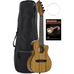 Ortega RUHZ-CE-MM Concert Ukulele Set