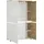 Home Affaire Vitrine Luci 90,4 x 40 x 146 cm Braun