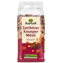 ALNATURA Bio Zartbitter Knusper Müsli 500,0 g