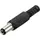TRU Components Niedervolt-steckverbinder Stecker, gerade 5.5mm 2.1mm