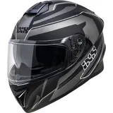 IXS 216 2.2 Integralhelm - Grau/Schwarz/Weiß - XS