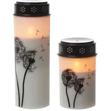 MARELIDA LED Grabkerze Grablicht Pusteblume | Gr.: onesize