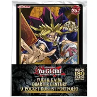 Hochwertiges Konami YuGiOh! Yugi & Kaiba Quarter Century 9-Pocket-Kartenportfoli