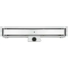 Fala Brick Duschrinne Wandablauf Ablaufrinne Edelstahl Ablauf Duschablauf Rinne Wand, Länge:90cm