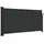 vidaXL Seitenmarkise 100 x 300 cm Schwarz Aluminium