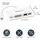 Startech StarTech.com USB-C Multiport Adapter - USB-C auf DVI-D (Digital) Video Adapter mit 60W Power Delivery(Stromversorgung), GbE, USB-A - Tragbares USB-C/Thunderbolt 3 Mini Laptop Dock (DKT30CDVPD)