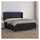 vidaXL Boxspringbett 180 x 200 cm Schwarz