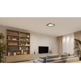 Philips Tento S 1 LED-Panel schwarz Ø 29,5 cm