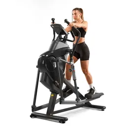 Atletica STRIDE | Frontbetriebener Crosstrainer | Dualer Riemenantrieb I Hochleistungsgerät mit dreistufiger Schrittlängenverstellung