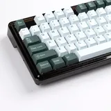 JOLINTAL 173 Tasten Botanical KeyCaps, PBT Keycaps Set Grün, Double Shot Cherry Profil Keycaps 60 Percent für 64/68/84/87/98/104 Tastaturkappen Grün Cherry MX Switches Mechanische Tastatur