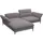 flexlux Ecksofa FLEXLUX "Salino, Funktionssofa mit Recamiere, Relaxsofa, Ecksofa", braun (latte), B:245cm H:88cm T:182cm, 100% Polyester, Sofas, Ecksofa, Sofa mit Arm- und Kopfteil-Verstellungen, Kaltschaum & Stahl-Wellen