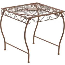 CLP Zarina Gartentisch 50 x 45 x  cm Antik Braun