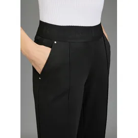 Bruno Banani Jerseyhose Anzug-Optik Schwarz 44