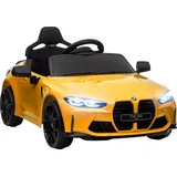 aiyaplay Kinder Elektroauto 12V Kinderfahrzeug mit 2,4G-Fernbedienung, Gelb