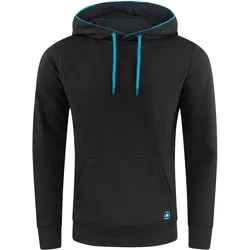 riverso Herren Kapuzenpullover RIVEnno Regular Fit Regular Fit Schwarz XL