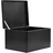 Creative Deco Holzkiste 40 x 30 x 24 cm 1-tlg. schwarz