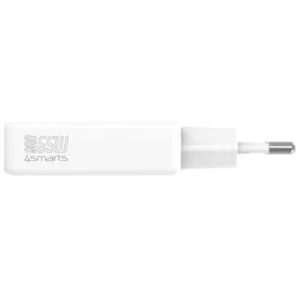 4smarts Netzladegerät PDPlug Slim 65W GaN 2C weiß
